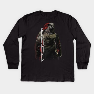 bane (comics art/my design) Kids Long Sleeve T-Shirt